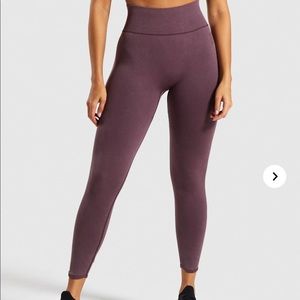 Gymshark Studio leggings in berry